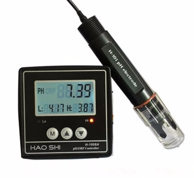 

PH-1008A TAIWAN HAO SHI Industrial PH Meter Online PH Meter Transmitter PH Controller With Electrobe