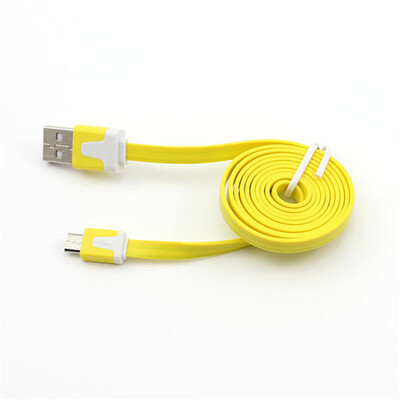 

Mince Flat Micro USB Data Sync cable chargeur pr Samsung Galaxy S4 S3 Note 2 HTC