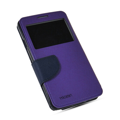 

MOONCASE Классический крест шаблон кожаный бумажник флип сторона чехол для Samsung Galaxy Note 3 N9000 Фиолетовый