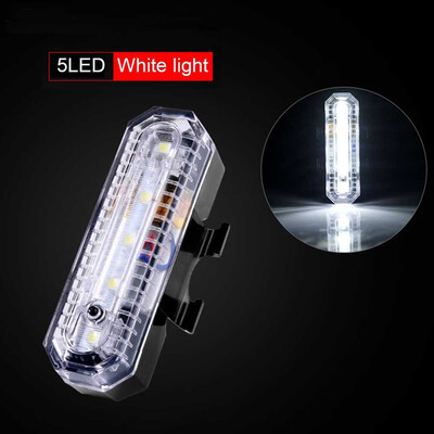

Bicycle bike Light Bicycle warning light Bicycle taillights USB rechargeable waterproof 5LED lamp