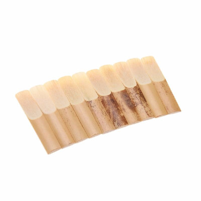 

10pcs Pieces Clarinet Reed Strength 25 2-12 Reed Bamboo for Clarinet Accessories