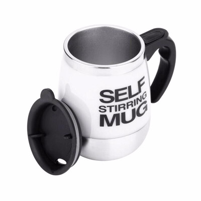 

Stainless Steel Electric Automatic Shaker Milk Coffee Mix Bottle