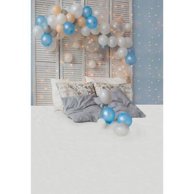 

White Easter Day Photo Backdrop 57FT Vinyl Fabric Cloth Digital Printing Photo Background S-3237