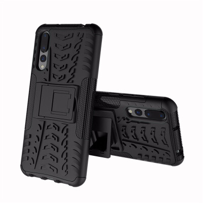 

Goowiiz Phone Case For Huawei P20P20 ProP20 LiteNova 3E Armor Tire Texture Rugged Protection PCTPU Full Protection