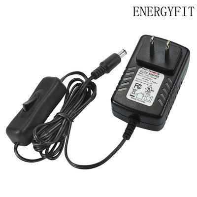 

ENERGYFIT 12VDC 1Amp AC Power Supply Adapter for 35285050 LED Strip Lights 12 volt 1a battery charger with OnOff Switch