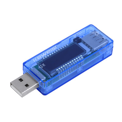 

USB-Вольт Ток Напряжение доктор зарядное устройство Тестер Емкость измеритель мощности банк синий