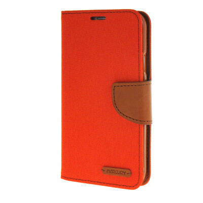 

MOONCASE Galaxy S5 , Leather Flip Wallet Card Holder Pouch Stand Back Case Cover for Samsung Galaxy S5 Orange