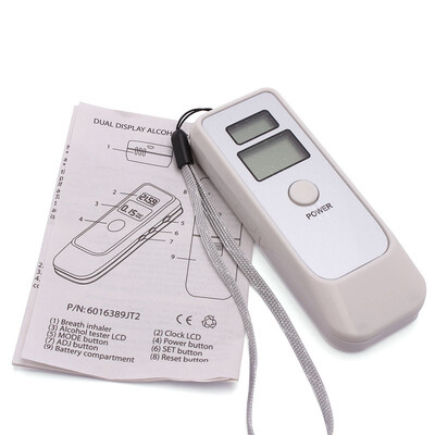 

новые жк - часы цифровой alcotest тестер анализатор breathalyser 83403 алкоголя в дыхании.