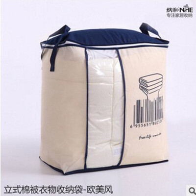 

Portable Foldable Non-woven Clothes Quilts Storage Bag Home Save Space Organizer Bags for Pillow Bedding Wardrobe Storage Bags