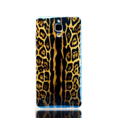 

MOONCASE Plating Blue Cool Design Soft TPU Case Cover For Xiaomi Mi 4