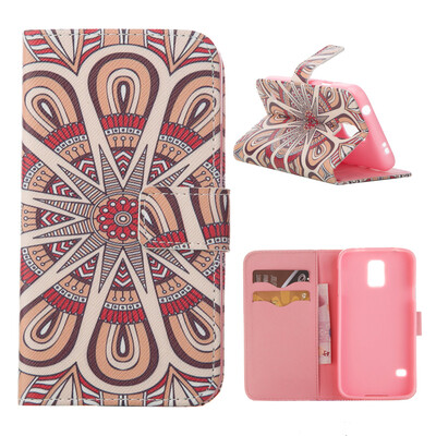 

MOONCASE ЧЕХОЛ ДЛЯ Samsung Galaxy S5 Flip PU Leather Fold Wallet Card Slot Kickstand Back [Pattern series] /a02