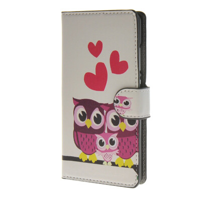 

MOONCASE Owl style Leather Wallet Flip Card Slot Stand Pouch чехол для Huawei Ascend P8 lite A15