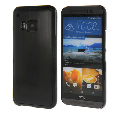 

MOONCASE Мода Матовый алюминий Металл Твердая обложка чехол для HTC One M9 Черный