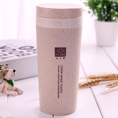 

DIHE Wheat Straw Double Deck Vacuum Cup Cover Band Environmental Protection