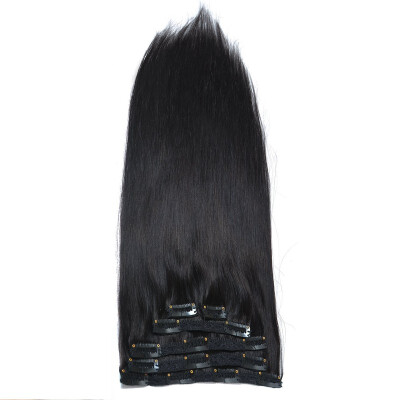 

Bhf Hair Clip In Hair Extensions Virgin Unprocessed Straight 100 Indian Human Hair 6PcsLot Hair 70G1 1B2 613