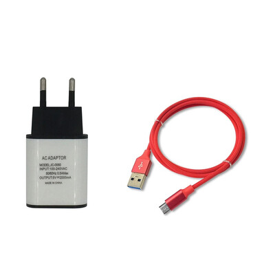 

F121 Micro USB Cable Charger Portable Travel Wall Charger Adapter EU Plug Phone sb wall charger EU plugtype-c usb cable