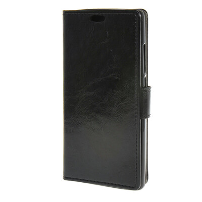 

MOONCASE чехол for 1+ OnePlus Two Кожаный бумажник флип Чехол карты с Kickstand Дело Чехол черный
