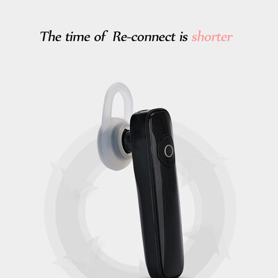 

Wireless Headset Bluetooth M165 Mini Blank&White Bluetooth headphone sportive wireless earphone