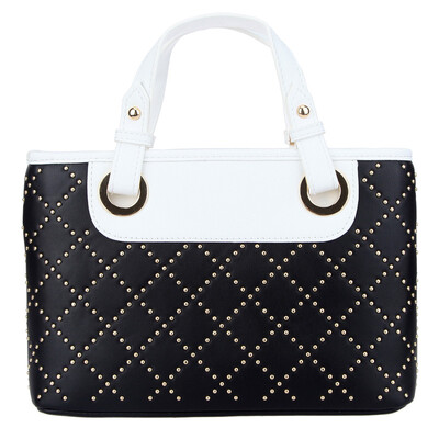 

Fawziya Rivet Tote Handbag Shoulder Bag For Ladies Cute Top-Handle Bags