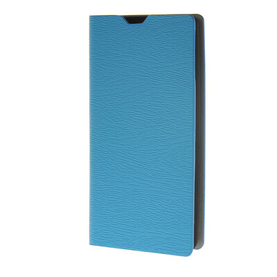 

MOONCASE Wood grain Leather Flip Wallet Card Slot Stand Back чехол для LG Spirit 4G LTE H440N ( LG C70 ) Blue