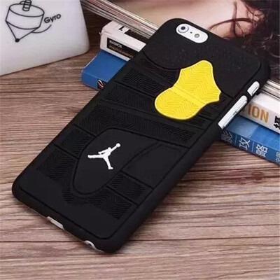 

мити 3D - иордания чистка единственного пвх резиновые дело для iPhone 6s плюс jumpman 15 телефоны обложки для iphone6 плюс 5,5 дюйма