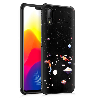 

Goowiiz Fashion Phone Case For Vivo X20X20 PlusX21X21 UD Luxury 3D Cute Cartoon Slim Full Soft Silicone Prevent falling