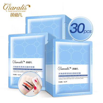 

Daralis 30pcs Makeup Remove Cotton Wipes Easily Cleaning Dirt Moisturizing Tissue Towels Cleansing Wet Wipes Cosmetic Brighten