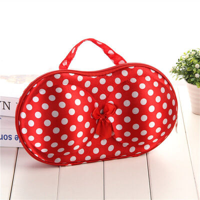 

Portable Container Underwear Case Travel Storage Bag Box Protect Bra Organizer