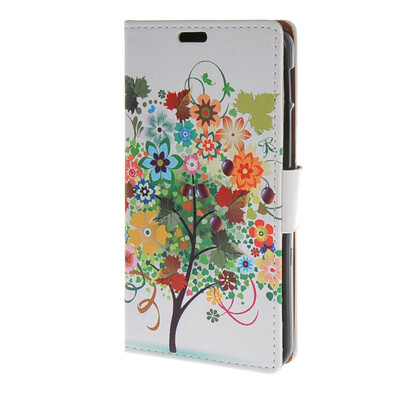 

MOONCASE чехол для Alcatel One Touch Pixi 3 (5.0") OT-5015 Leather Flip Wallet Style and Kickstand Case Cover Design / a14