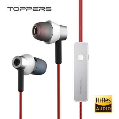

TOPPERS Active Noise Cancelling Headphones E2 White Noise Active Noise Reduction Stereo In-Ear Sports Running Subwoofer Music Phone Earphones Game Computer Notebook Headset