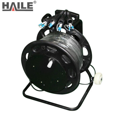 

Haile 2SC-SC-SY500A single mode 2 core outdoor field cable diameter 50mm armored SC-SC base station communication field rush repair 500 meters put cable car