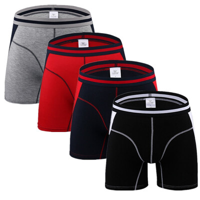

4pcslot SKY HERO Brand Mens Underwear Sexy Boxers Mens Boxer Briefs Shorts Hommes Comfortable Hombre Man Underpants Male Calzonc