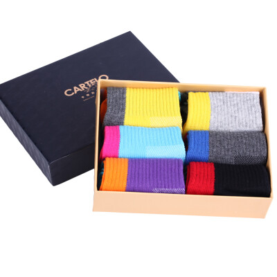 

Cardi music crocodile socks socks socks 6 spring colorful candy color fashion male comfortable socks socks men mixed color