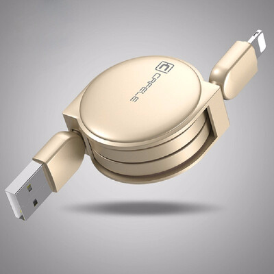 

Cafele 1m Charging USB Cable for iPhone 5 6 7 8 Retractable 8 Pin Port USB Cable Charging Data Transfer Synchronization