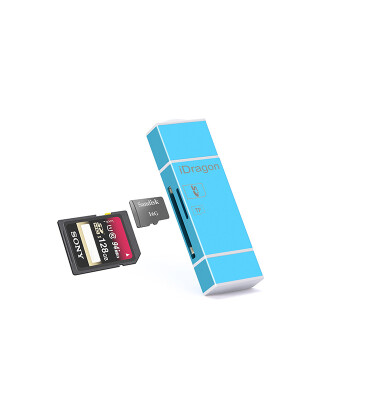 

5 in1 Card Reader Micro SD SDHC TF SD Micro USB Card For iPhone 55s66 7ipad airSamsungHTC Android OTG Cellphone Cardreader