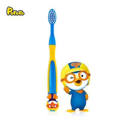 

Pororo Childrens soft hair toothbrush 3-12 years old Bao Lulu super fine soft baby toothbrush