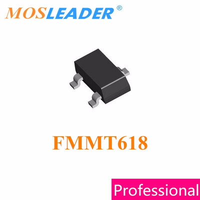 

Mosleader FMMT618 SOT23 3000PCS FMMT618T FMMT618TA 618 NPN 20V 25A 05A 500mA High quality