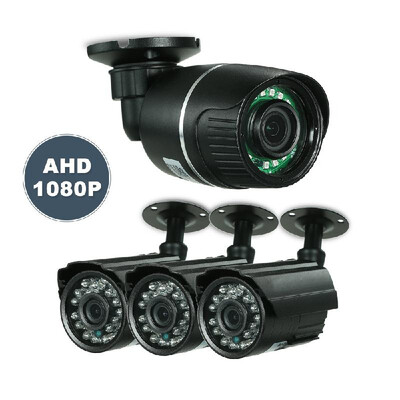 

3x1080P AHD Waterproof Bullet CCTV Camera 1x1080P 288mm Autofocus AHD Waterproof Bullet CCTV Camera 4x60ft Surveillance Cable