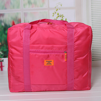 

Shouyou waterproof nylon folding travel storage bag travel storage bag luggage bag jacquard bag JD-SN-20 red