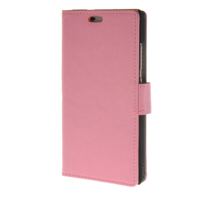 

MOONCASE Soft skin PU Wallet Flip Card Stand Back Leather Case Cover for Huawei Ascend P8 Pink