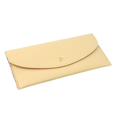 

Women's Handbag Evening Bag Pocket Card Wallet Alloy Button Faux Leather New