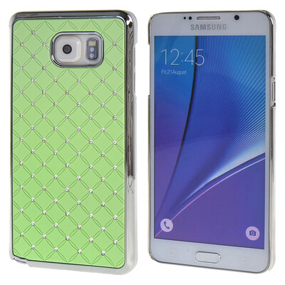 

MOONCASE Samsung Galaxy Note 5 ЧЕХОЛ ДЛЯ Bling Chrome Hard Back Green