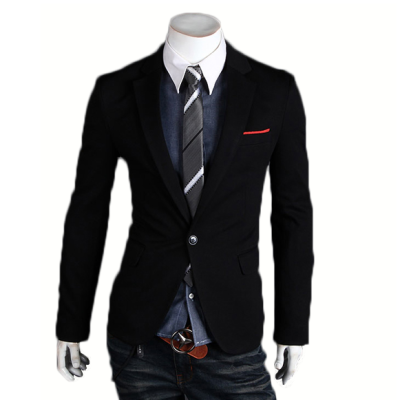 

Zogaa New Korean Men's Suit Slim Coat