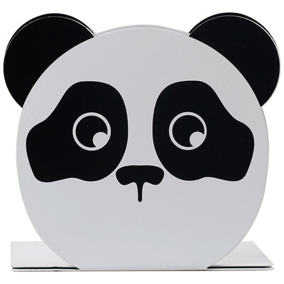 

TRUECOLOR Creative Cartoon Metal Iron Book Stand Book Book Book Folder Student Office Supplies 2 Pieces Pay Panda DT6553
