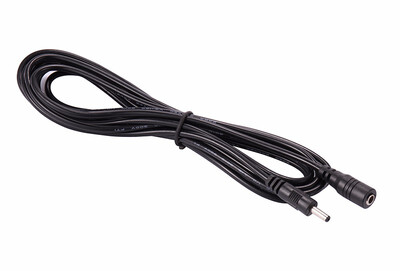 

COOLM 3 Meter 35mm x 135mm DC 12V Power Adapter Cable 10ft DC Plug Extension Cable Male to Female Black