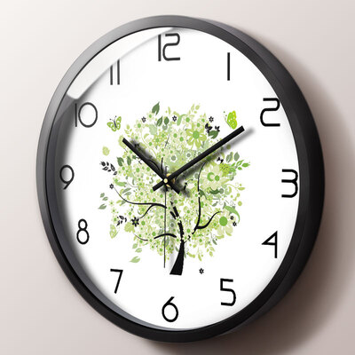 

Momen wall clock creative fashion clock silent quartz living room bedroom simple clock