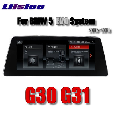 

For BMW 5 G30 G31 520i 530i 540i M550i 20162018 LiisLee Car Multimedia GPS MAP Radio Stereo Original EVO System Navigation NAVI