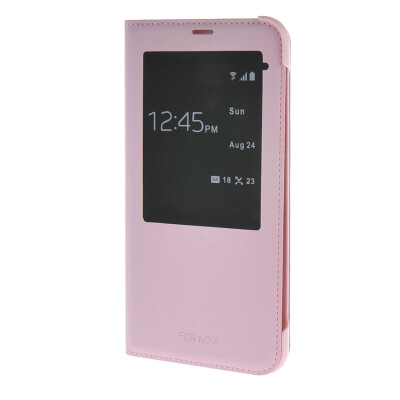 

MOONCASE Case for MEIZU MX5 (5.5") Ultra Slim View Window Flip Leather Case Cover Pink