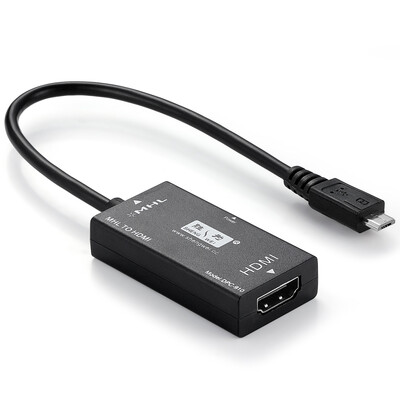 

(Shengwei) DPC-910 MHL для HDMI-адаптера высокой четкости MHL TO HDMI-кабель для подключения мобильного телефона HD-линия мобильного телефона HD-линия