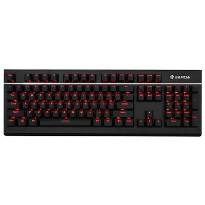 

SBARDA KG02 Cherry Shaft Mechanical Keyboard 104 Key Original Cherry Axis Black Tea Axis Game Keyboard